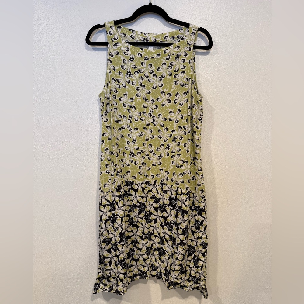 J Jill Tropical Floral Dress